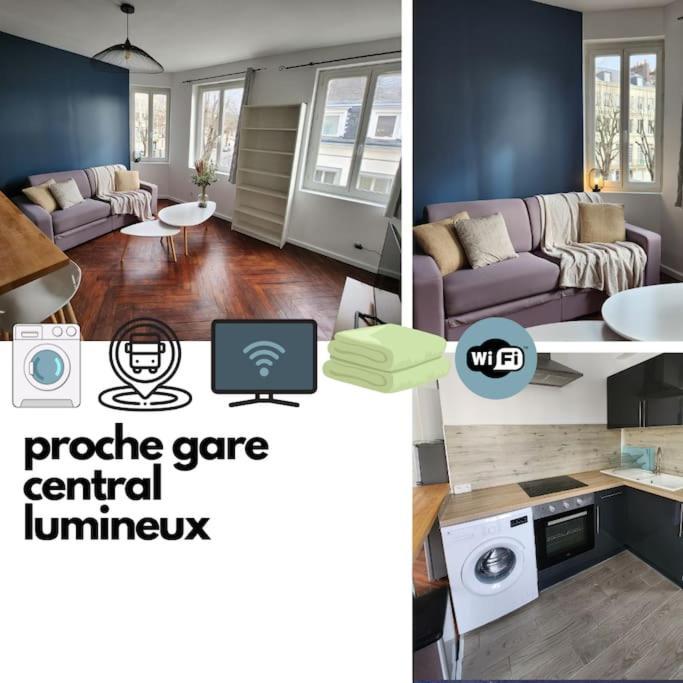 Urban Studio - Gare A Proximite Rouen Eksteriør bilde